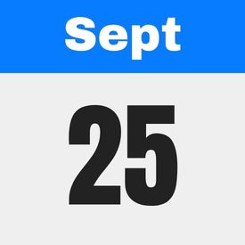 sept 25
